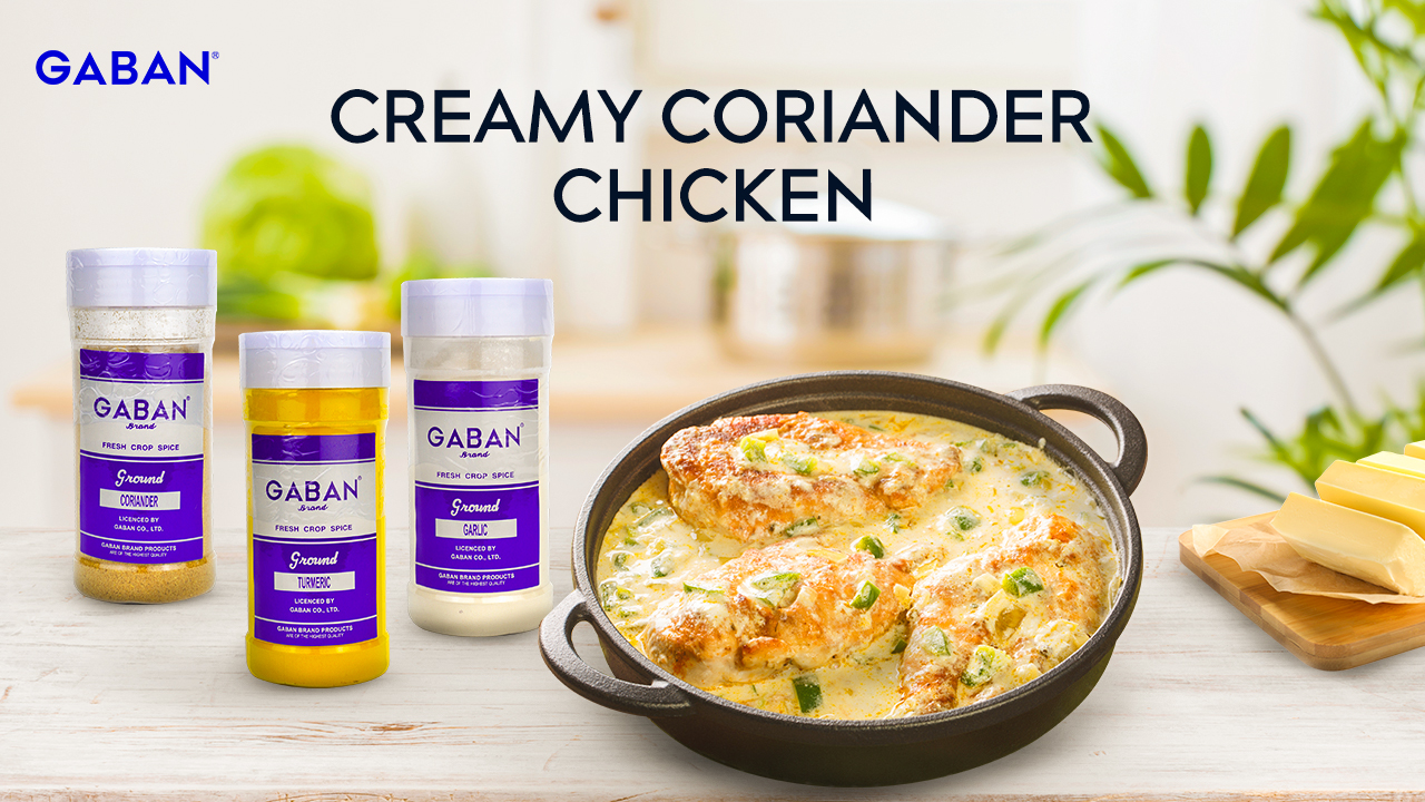 Creamy Coriander Chicken