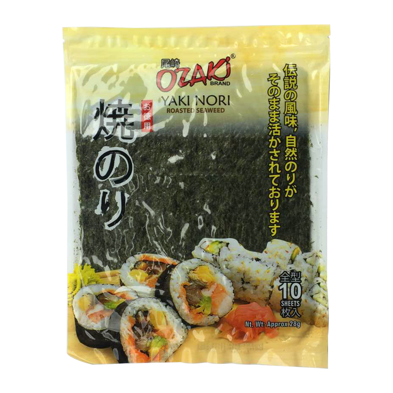 OZAKI NORI SHEETS PREM 10SHEETS McAsia Foodtrade Corporation